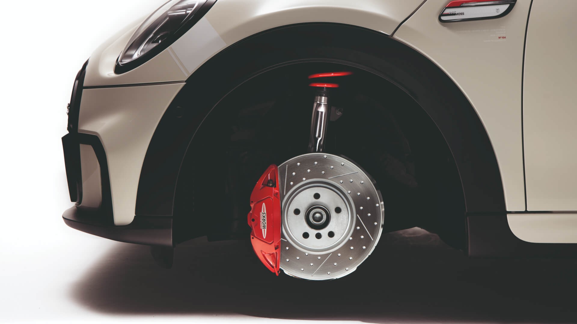 MINI – telaio sportivo - come una pista da corsa automobilistica